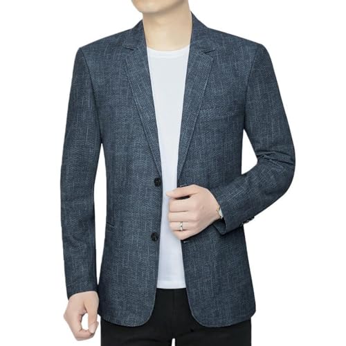 Blazer classique à deux boutons pour homme anti-plis confortable