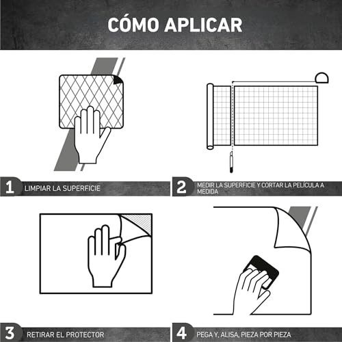 Miniatura 5 de Venilia Lámina Adhesiva Perfect Fix, Madera Carvalho Claro, 45cm X 2m, Espesor 150 , Vinilo Autoadhesivo Para Muebles O Cocina, Decorativas Papel Pintado Pared, Pvc Sin Ftalatos, Fabricado En Ue