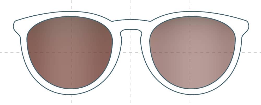 Sunglass Fix Replacement Sunglass Lenses Compatible for American Optical Times 45mm (Photochromatic SFx Edge Brown Pair)