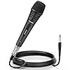TONOR Dynamischer Mikrofon mit 16ft/5m XLR Kabel, 6,35mm Klinke Handmikrofon Microphone microfon kompatibel mit JBL…