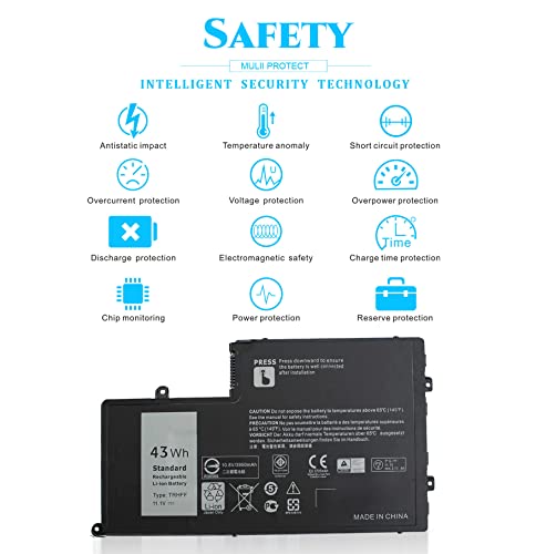Trhff P39F P49G Notebook Battery For Dell Inspiron 14 15 5000 15-5547 5547 5548 5545 5542 5447 5445 5448 Dfvyn P39F 58Dp4 Vvmkc Latitude 14 3450 15 3550 0Pd19 1V2F6 1Wwhw 5Md4V P51G Laptop #TOP4