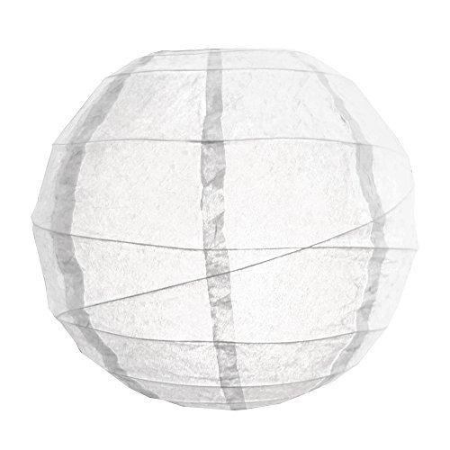 Preisvergleich Produktbild Lumabase 70505 5 zählen Criss Cross Papier Laternen, 30,5 cm weiß