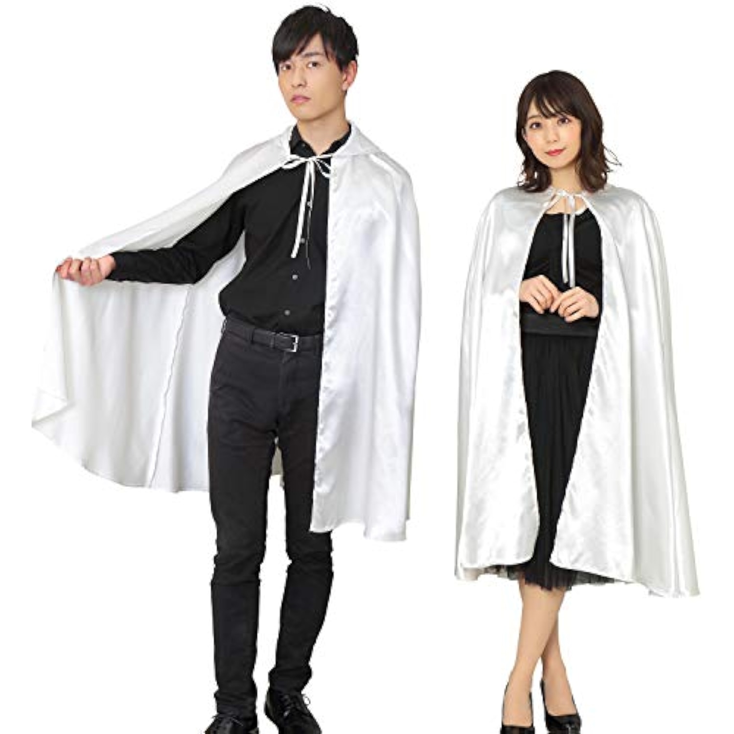 クリアストーン(Clearstone) コスプレ ハロウィン ホワイトマント ユニセックス ホワイト 詳細画像1