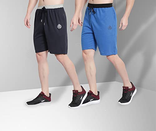 Image of OORA Men's Plus Sizes Cotton Shorts M to 5XL, 28 to 48 Inches Waistline