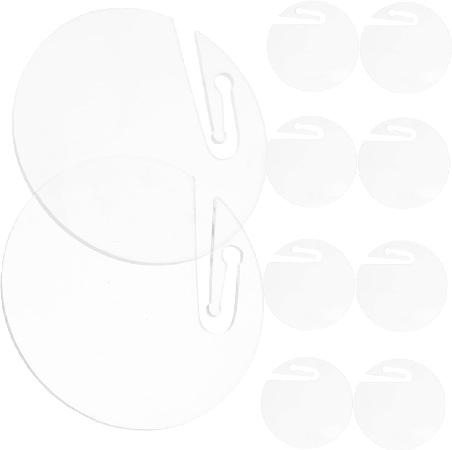 SOLUSTRE 150pcs Decorative Wine Marker Reusable Cup Markers Acrylic Drink Tags Glass Charms