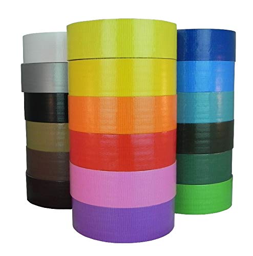 Image of Industrial Duct Tape Waterproof UV Resistant (10.2 mil), CDT-36 (2 inch x 60 YD Pack of 1 ROLL) White