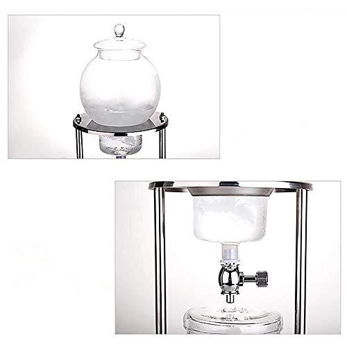 600Ml Cold Brew Cafetera De Goteo Herramientas De Filtro De Vidrio Reutilizables Espresso Dripper Coffee Pot Ice Water… - Imagen 7