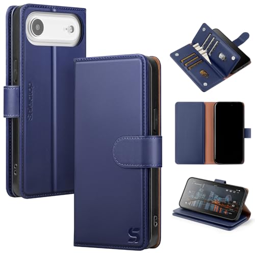 Shieldtop for iPhone 17 Air Wallet Case with Card Holder,Dark Blue by Shieldtop - Used condition - US$13.82