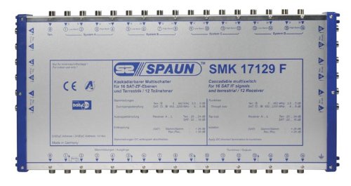 Spaun SMK 17129 F Kaskadierbare Multischalter (Standard-Klasse, 12x Ausgänge)