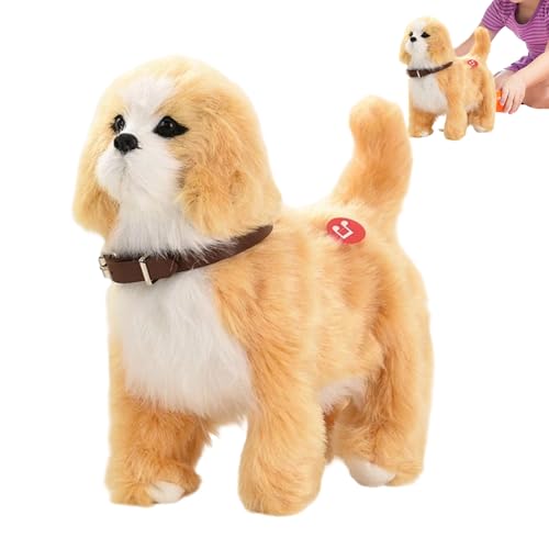 Jouet chien qui marche le cadeau de fêtes parfait pour fille et garçon