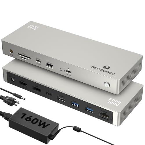 Minthouz Thunderbolt 4 Dock with 8K & Ethernet