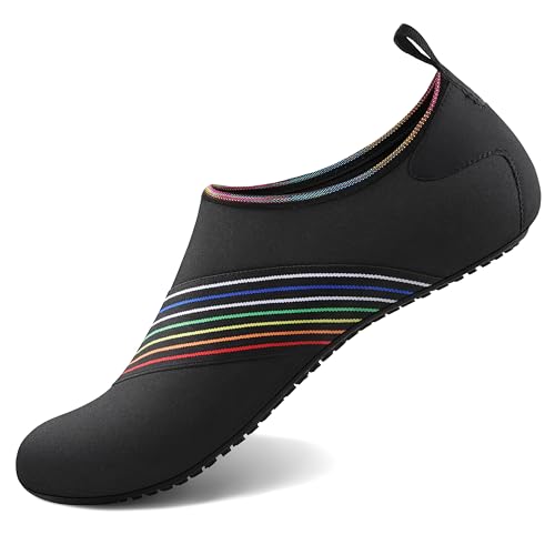 Image of Homitem Water Shoes for Women Men Aqua Socks Swim Beach Pool River Slip-On Barefoot Quick-Dry Vacation Cruise Essentials Accessories for Yoga Kayak Sports