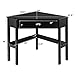 Tangkula Corner Desk, Corner Computer Desk, Wood Compact Home Office Desk, Laptop PC Table Writing Study Table, Workstation with Storage Drawer & Shelves