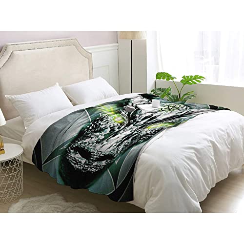 Couvertures et Plaids de Lit Dragon avec Finition Flanelle Soft