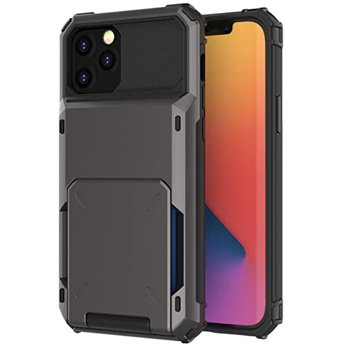 Capa para porta-cartões de carteira para iPhone 12 Mini 12 11 Pro Max 7 8 Plus X XS Max SE 2020 Capa