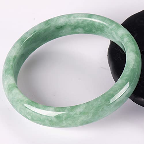 Bijoux en jade vert pour femme : cadeau d'anniversaire exquis YZCIS en 58mm