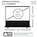 Elite Screens ezCinema 2, 70-inch 16:9, Manual Floor Pull Up Scissor Backed Projector Screen, Portable Home Theater Office Classroom Projection Carrying Bag, US Based Company 2-Year Warranty, F70XWH2