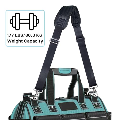 Image of Shoulder Strap for Bag Universal Replacement 58 inch /67 inch Fixed Padded Adjustable Buckle Heavy Duty Shoulder Strap