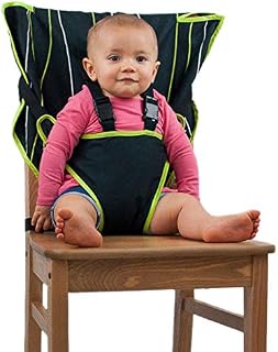 The Original Easy Seat Portable High Chair (Black) - Quick, Easy, Convenient Cloth