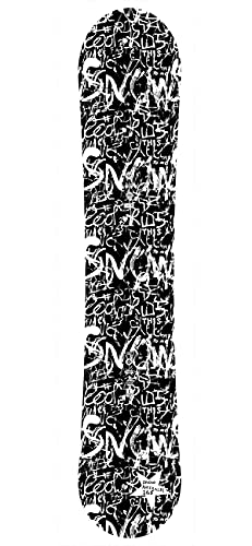 Airtracks Herren Snowboard Set Snow Wide Hybrid Rocker + Snowboard Bindung Master + Snowboardboots + Sb Bag - 145 150 155 160 cm – Bild 7