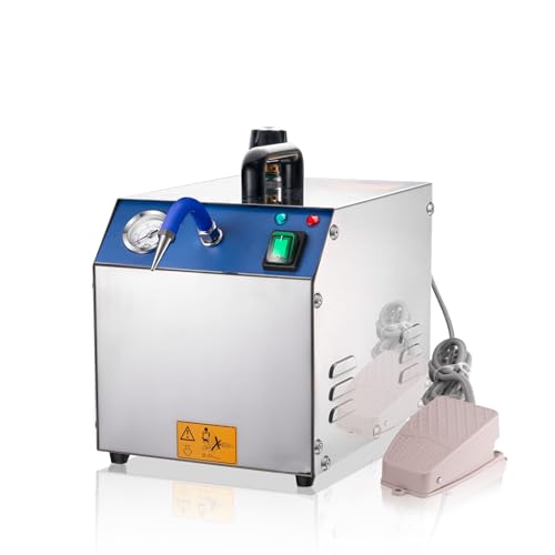 DZQ Jewelry Steam Cleaner Machine 2L 1300W Professional Cleaning Power 110V 4Kg Safe Non-Noise for