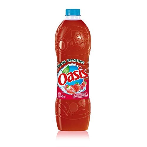 OASIS - Fraise Framboise 2L - Lot De 2 - Livraison Offerte