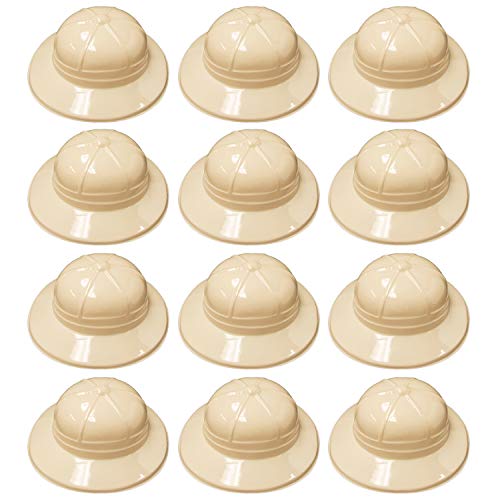Super Z Outlet Safari Party Hats Plastic Jungle Theme Animals Explorer Pith Halloween Costume Toy for Kids (24)