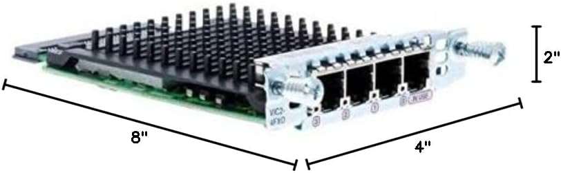 Cisco VIC2-4FXO Four-Port Voice Interface Card - FX (Renewed)