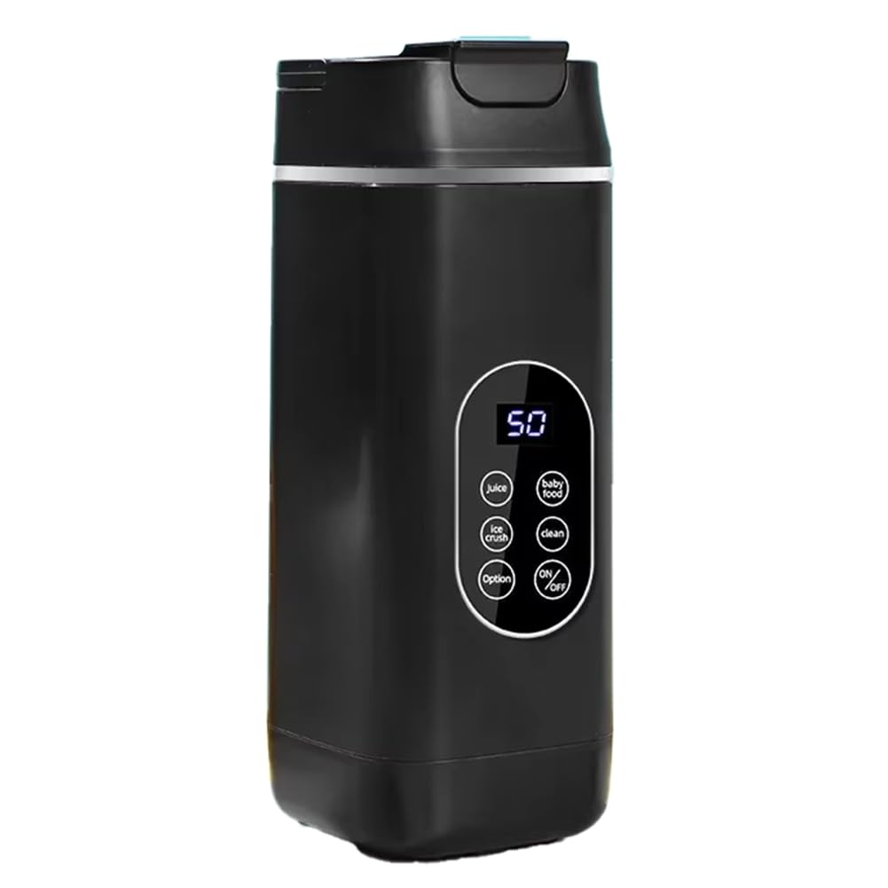 Mini mélangeur de fruits compact et machine de jus noire de voyage nomade