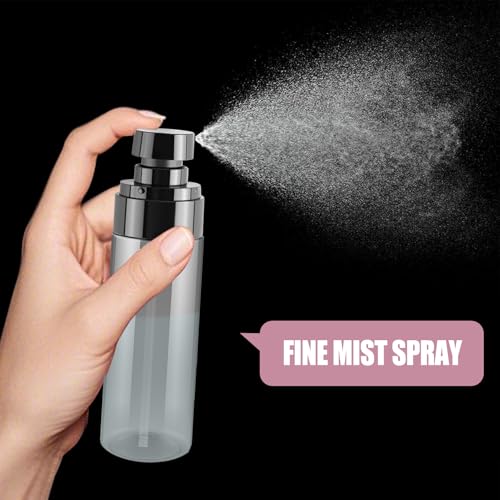 Set de 3 botellas de spray viaje 2oz aprobado TSA miniatura 4