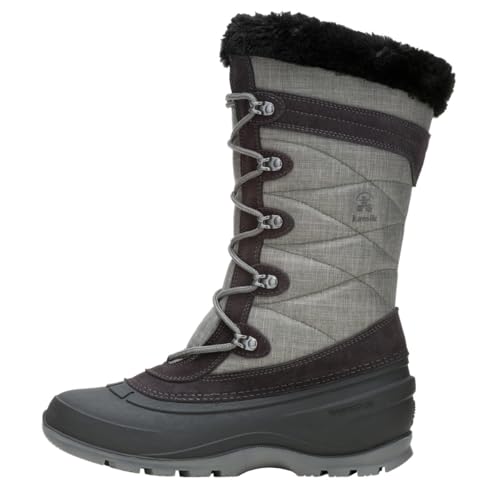 Kamik Damen Snovalley4 Winterstiefel, Charcoal (CHA), 42 EU