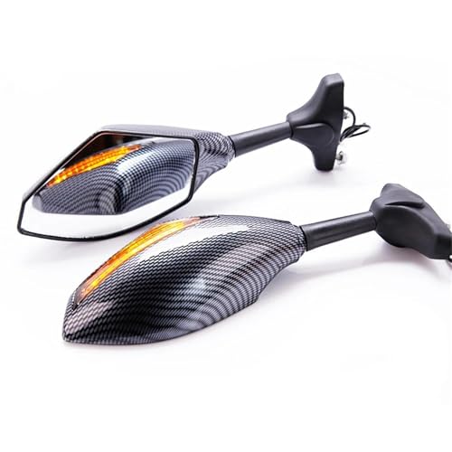 Espejo para Kawasaki Ninja 250R con intermitentes LED de alta visibilidad