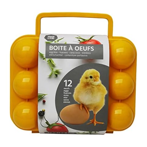 Urban Living Portable Egg Carrier with Handle Cover