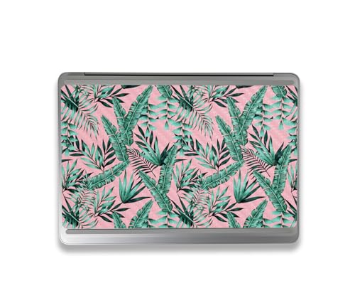 Image of MightySkins Carbon Fiber Skin Compatible with Microsoft Surface Laptop Studio 2 (2023) Full Wrap Kit - Two Tone Tropical | Protective, Durable Textured Carbon Fiber Finish | Made in The USA