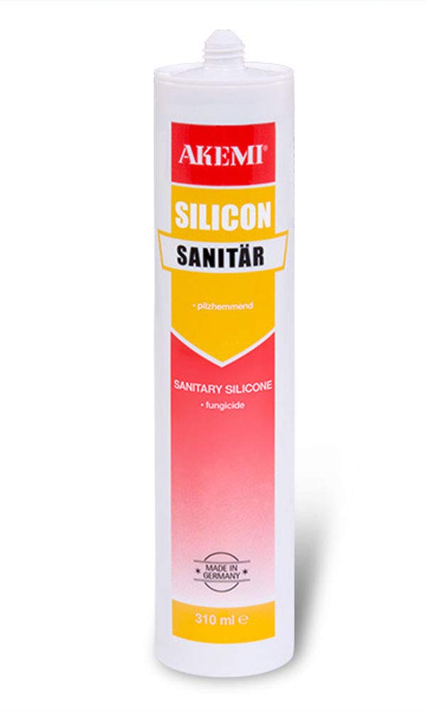 Silicone sanitaire Akemi pour rénover la douche en gris 310 ml