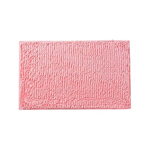 Vnvnvnv Super Soft Chenille Bath Mat Cover