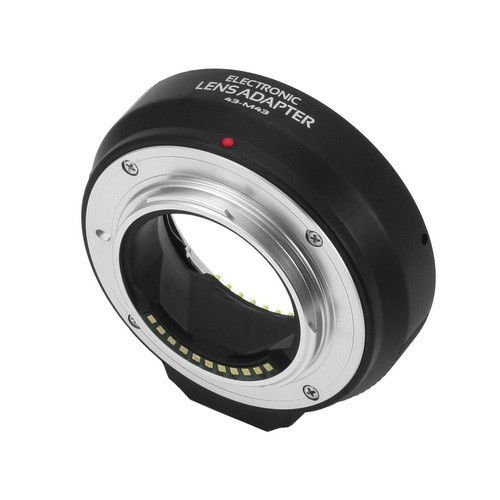 Electronic Lens Auto Focus Adapter Four Thirds 4/3 Lens To Micro M4/3 Camera E-P1 E-Pl1 E-Pl3 E-Pl5 G1 G2 Gf1 Gf5 Om-D E-M1 Markii,E-M5,E-M5 Mark Ii, Gh3,Gh4,Gh5,Gh5S #TOP1