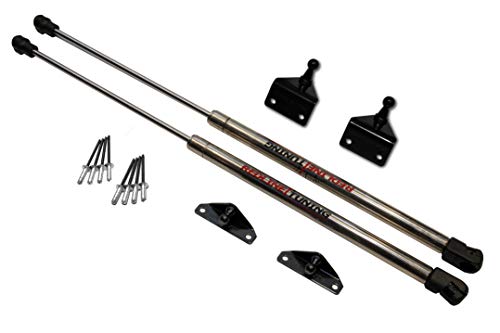 Redline Tuning 21-27015-03 Hood Quicklift Elite System Compatible With Toyota Tacoma 2016+ (Stainless Steel Struts) #TOP1