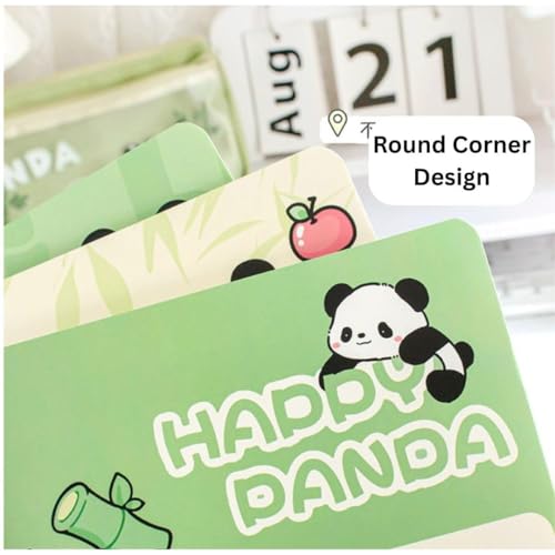 Image of RECLUSE A5 Panda Theme Notebook for Kids & Students, Cute Panda Diary Journal Notebook for School, College, Office, Study Notes, Writing, Journaling & Stationery Gift | Soft Cover A5 Note Book