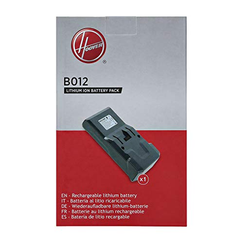 Hoover B012 Batterie Staubsauger Lithium, Wiederaufladbar, Schwarz, Original-Akku, Hoover Besenstaubsauger H-Free 100
