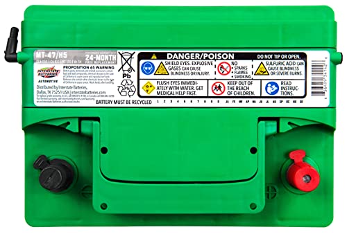 Interstate Batteries Group H5 Car Battery Replacement (MT-47/H5) 12V, 650 CCA, 24 Month Warranty, Replacement Automotive Battery for Cars, SUVs