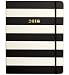 2016 Kate Spade New York 17 Month Medium Agenda - Black Stripe