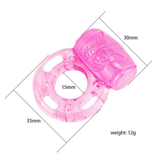 男性用 ノーマルリング 電動 マッサジー バイブ バイブレーター 防水 シリコーン 12本セッ - 画像3