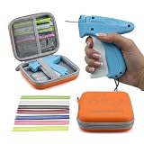 Stitch Gun for Clothes, Handheld Quick Clothing Fixer - No Sew Sewing Kit with 7-Color Fasteners,