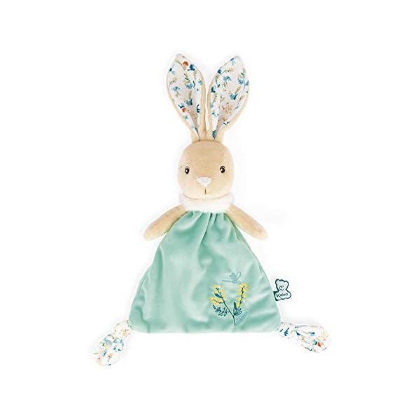 KALOO - Fripons - Dreieckiges Doudou Justin der Hase - Flauschiges und besonders weiches Doudou 20 cm - Ab Geburt… – Bild 3