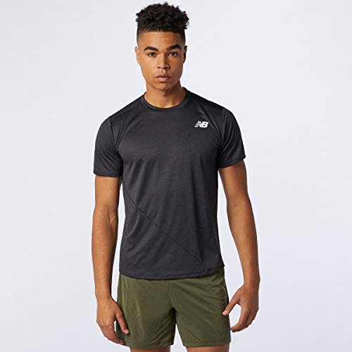 Image of New Balance Men's Relaxed T-Shirt (MT03222BK Black 2XL)