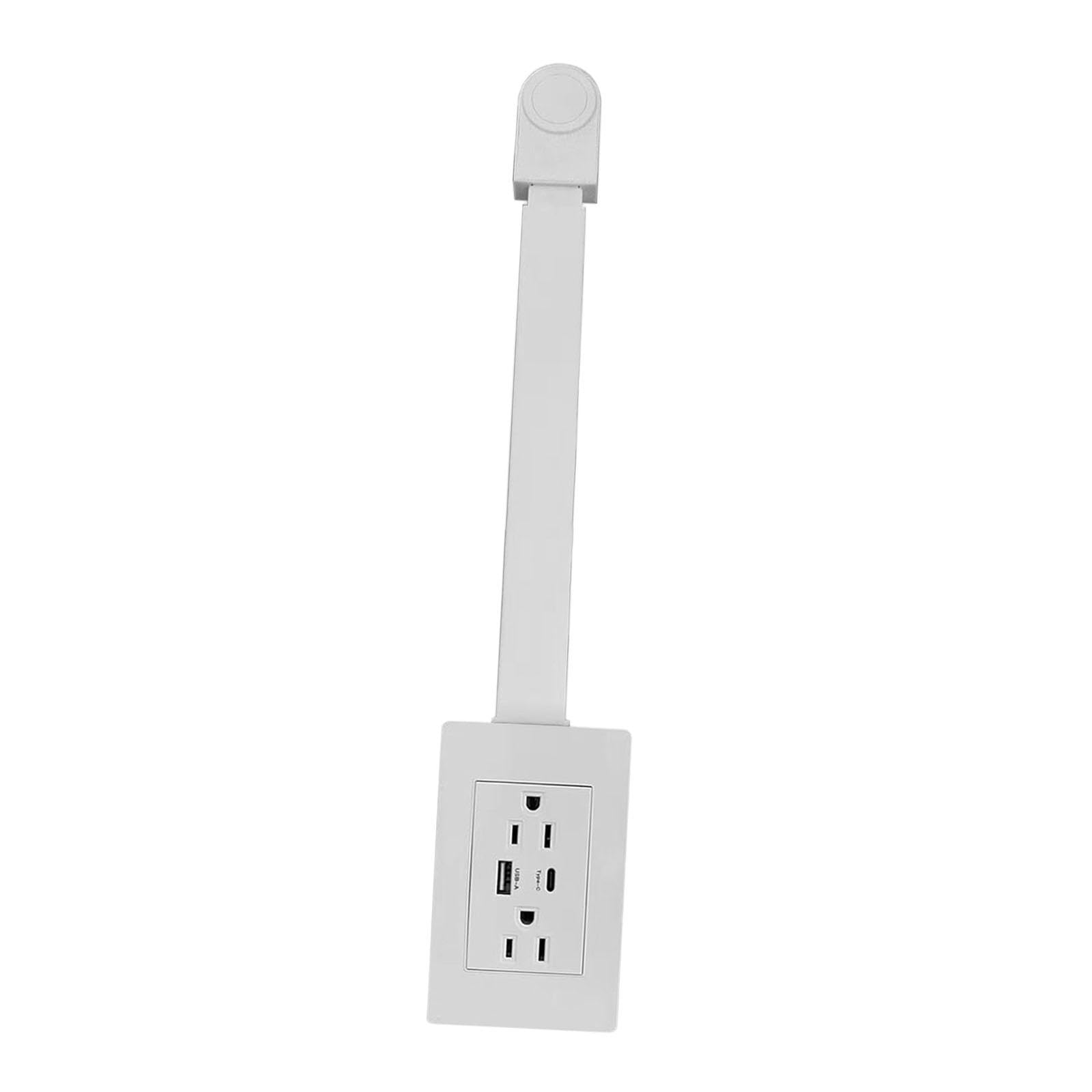Bnf® Electrical Outlet Extender Extendable Outlet Box Plug for Bedside Table|Home & Garden-picture-10