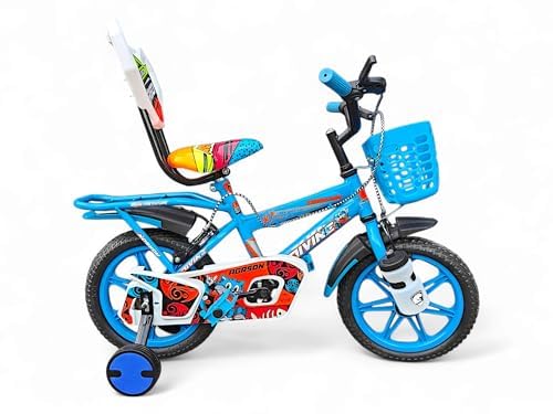 AGRSON Bikes DIVINE14T Kids Cycle Single Speed | Steel Frame Bike with Training Wheel & Bottle Holder | Bicycle for Boys & Girls 3-5 Years | 85% Pre-Assembled | Blue (B0CW1MK4WQ) Amazon Price History, Amazon Price Tracker