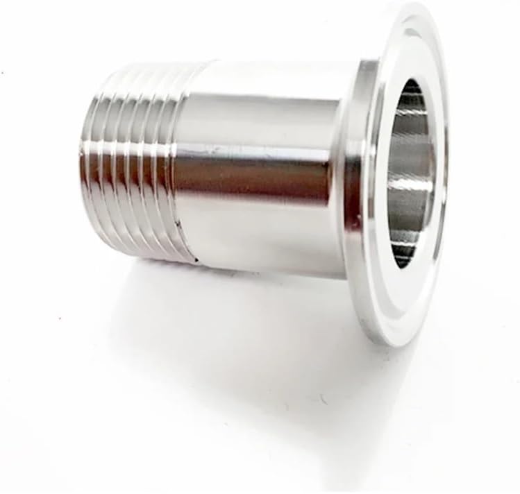 3/8インチ BSPT オス x 0.75インチ トライクランプ SUS 304 ステンレススチール カプラー継手 自家醸造ビール