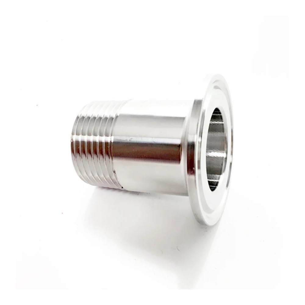 Rvblrdse Men's One Color 1/2" Bspt X 1" Tri Clamp Sus 304 Stainless Steel Coupler Fitting Beer